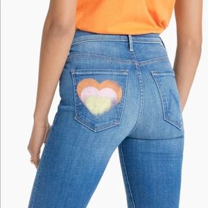 Mother Denim Jeans The Super Stunner Size 24